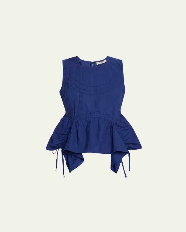 Camden Cotton Poplin Tank Top